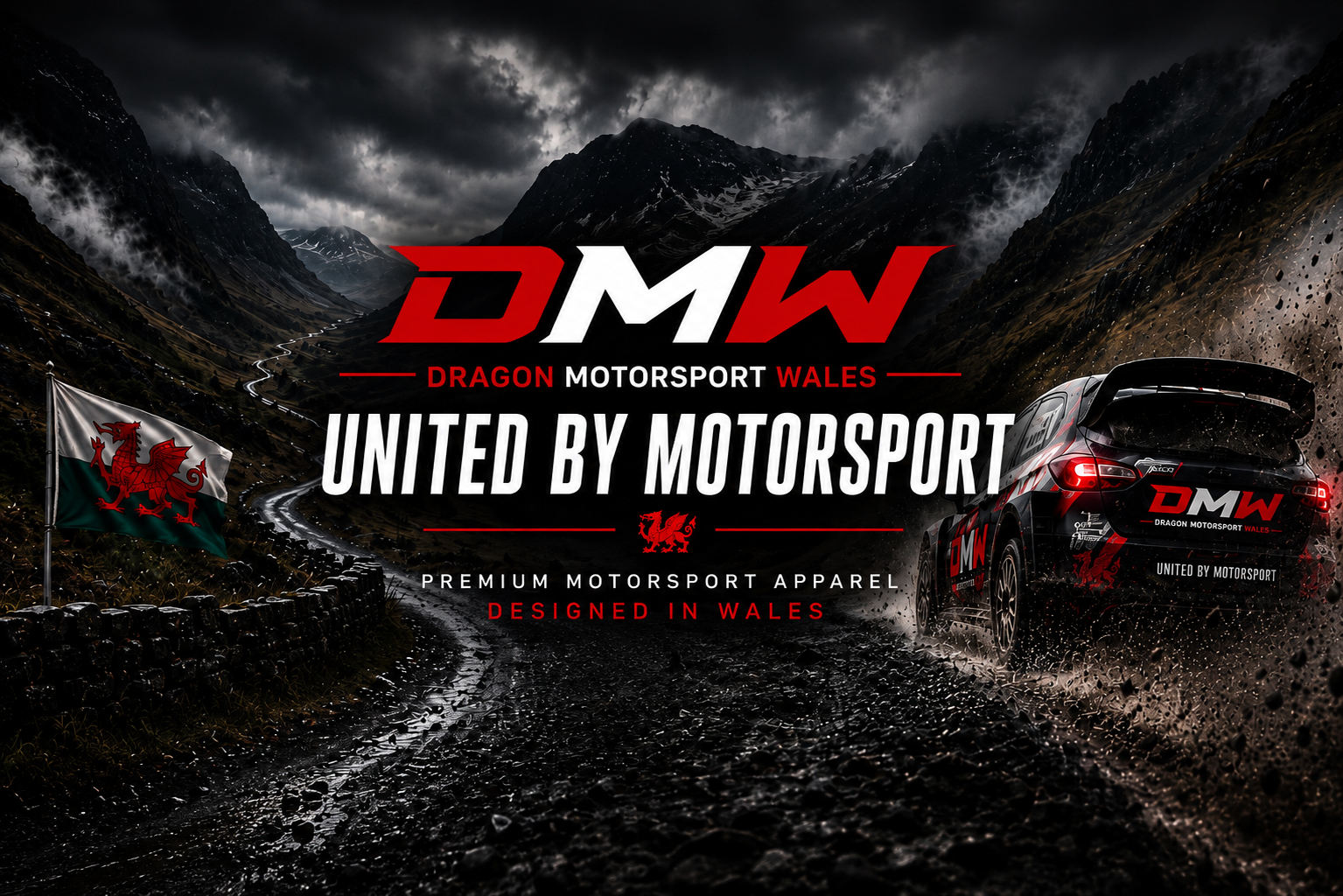 Dragon Motorsport Wales — United by Motorsport. Premium motorsport apparel designed in Wales.